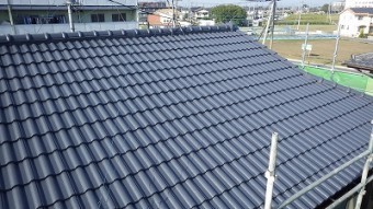 モニエル瓦 施工後