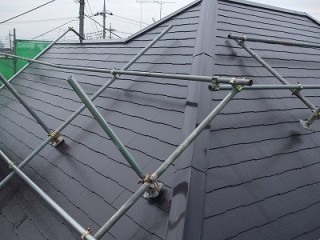 コロニアル屋根 完了