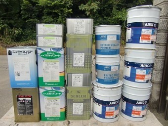 屋根外壁塗装材料