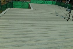 折半屋根施工前