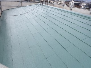 コロニアル屋根 施工後